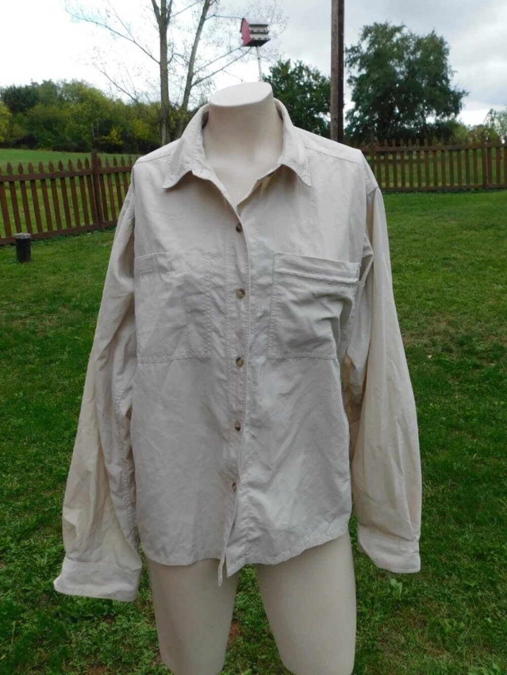EASTERN MOUNTAIN SPORTS EMS Shirt Womens Button Front Shirt Small
